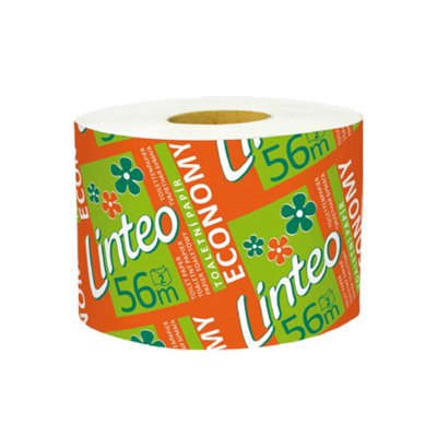Toaletní papír Linteo Economy bílý 56 m
